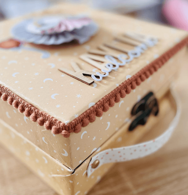 Valise de naissance individuelle personnalisée